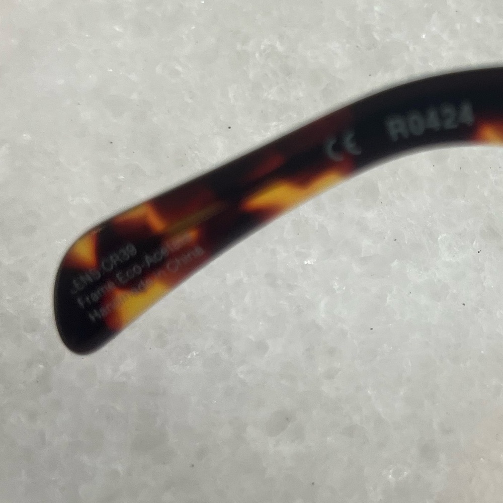 STILO Anthropologie Sunglasses Tortoise Shell Square Oversized Classic Preppy - Picture 9 of 11